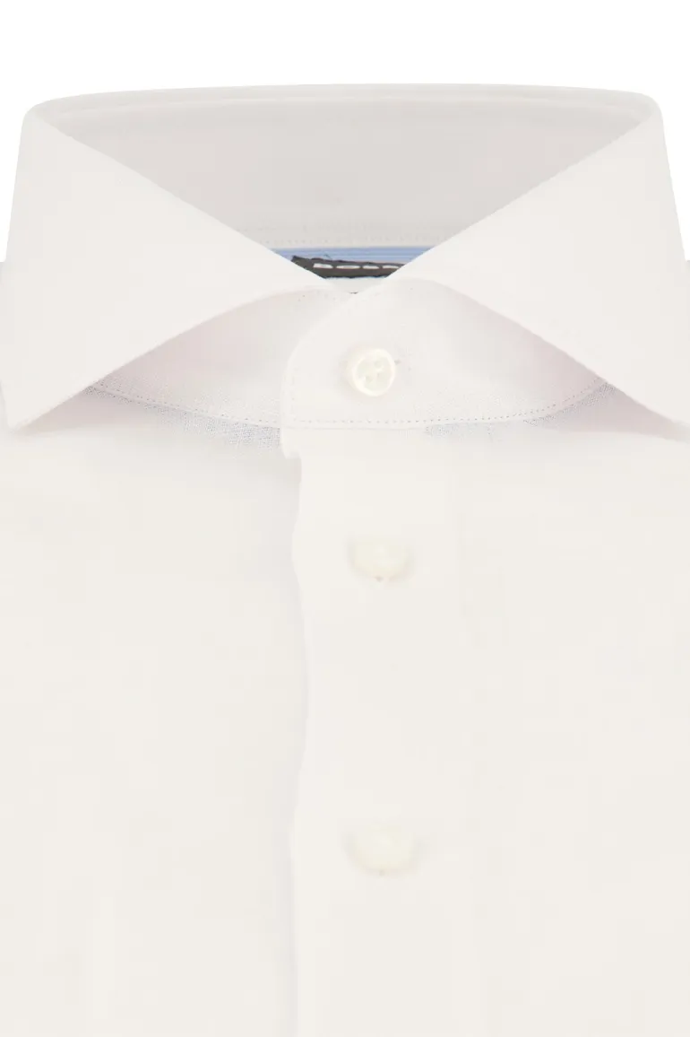 BOSS overhemd slim fit wit uni