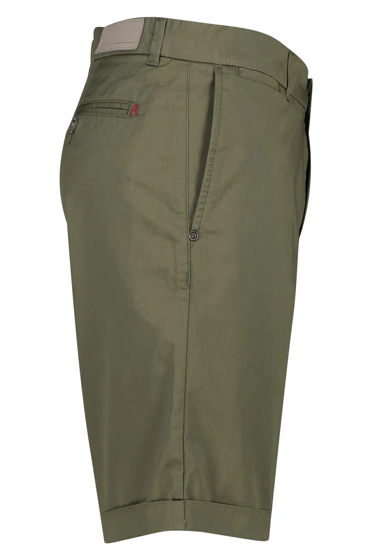 Katoenen Replay korte broek groen omslag