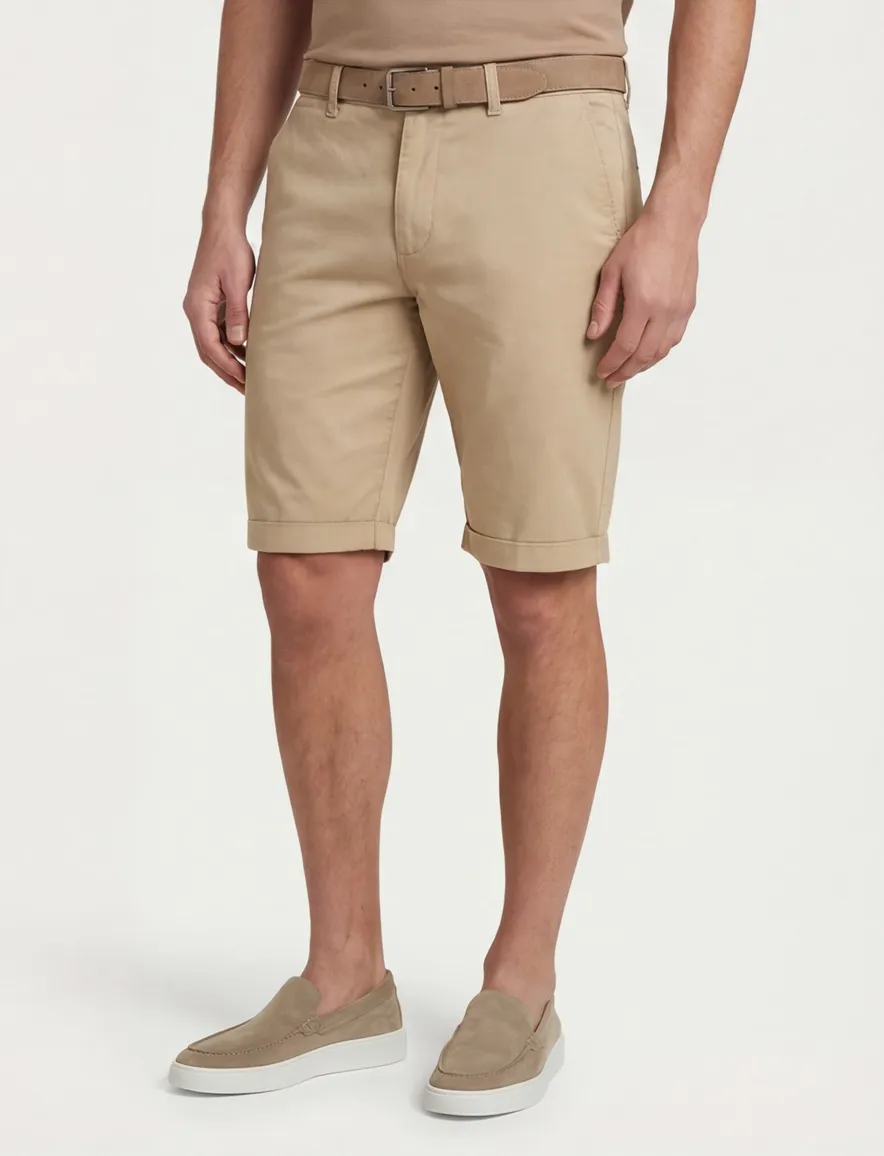 Replay korte broek omslag beige