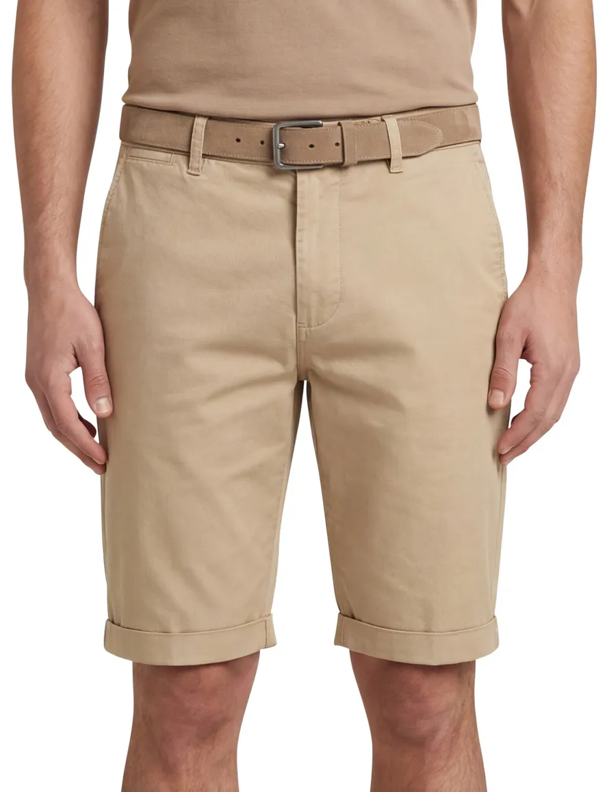 Replay korte broek omslag beige