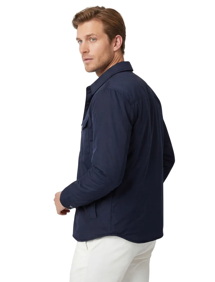 People of Shibuya zomerjas donkerblauw polyester