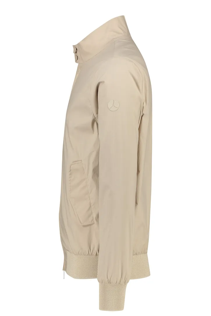 People of Shibuya Ryoko zomerjas beige normale fit katoen