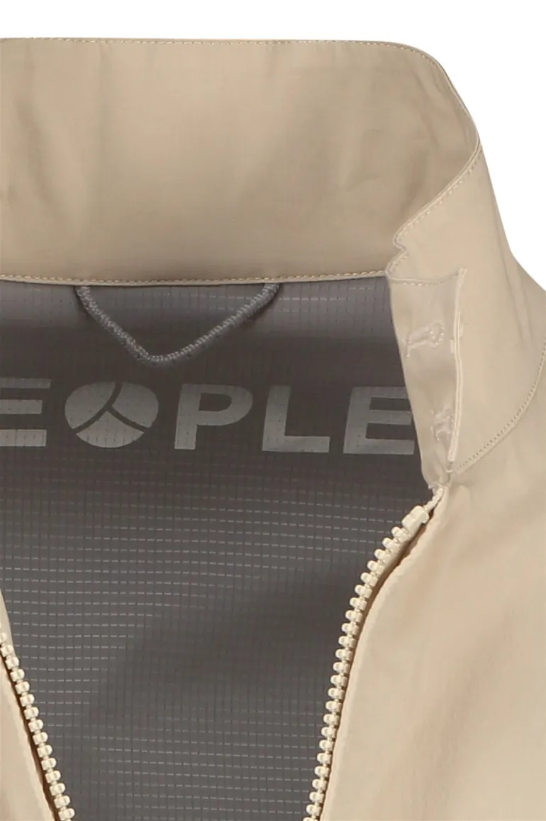 People of Shibuya zomerjas beige Ryoko normale fit katoen