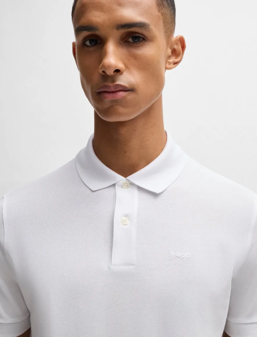 Boss Black pallas polo wit