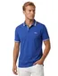 BOSS Green Paddy polo normale fit effen blauw