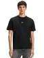 Korte mouw Boss Orange relaxed fit t-shirt zwart ronde hals