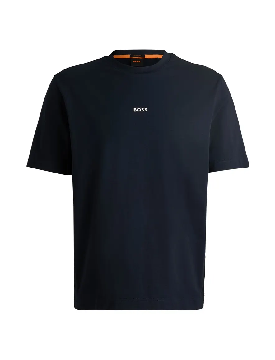 Boss Orange Tchup t-shirt navy korte mouw relaxed fit