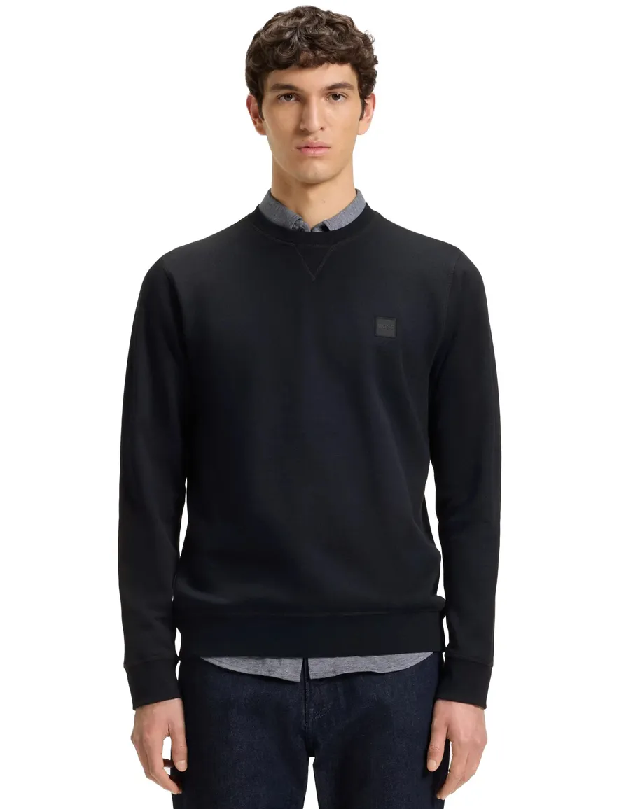 sweater donkerblauw Boss Westart