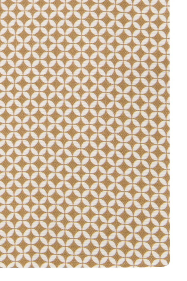 Hugo Boss beige geprint overhemd slim fit
