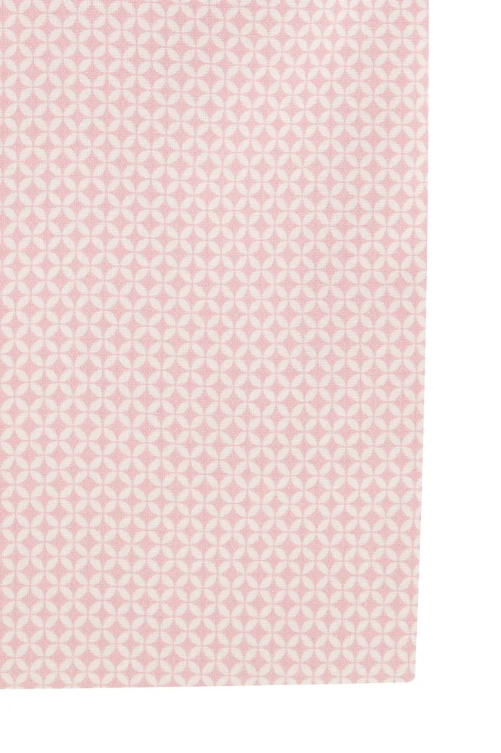 BOSS overhemd slim fit roze geprint