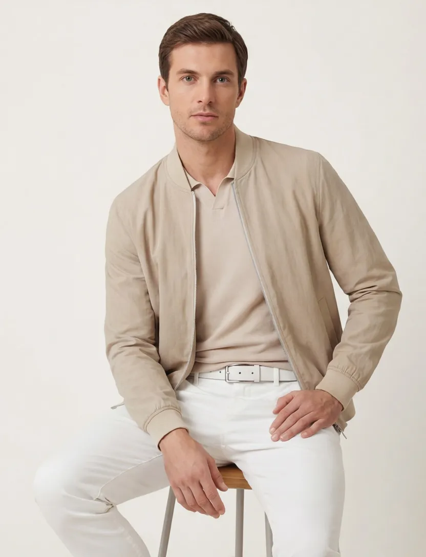tussenjas Hugo Boss Hanry beige