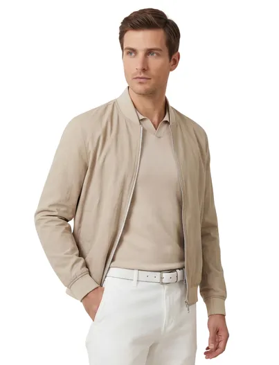 Hugo Boss tussenjas beige Hugo Boss Hanry