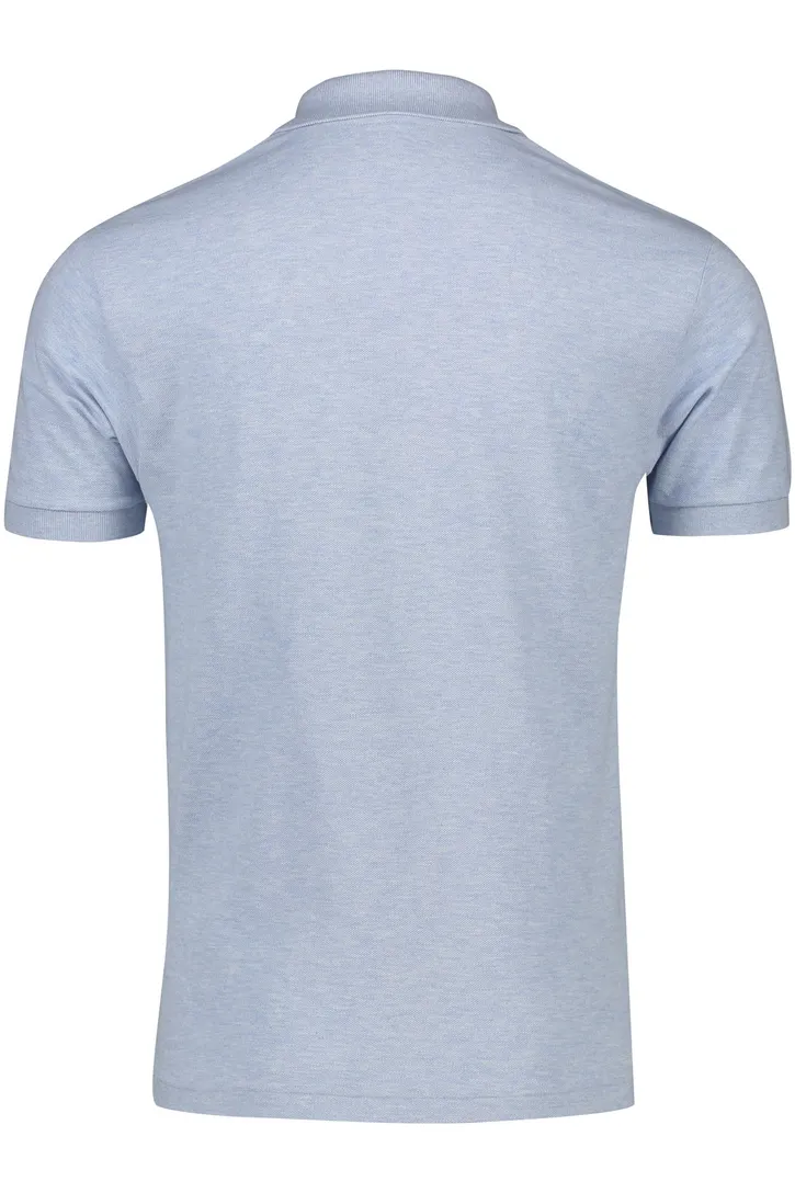 Lacoste polo gemêleerd lichtblauw