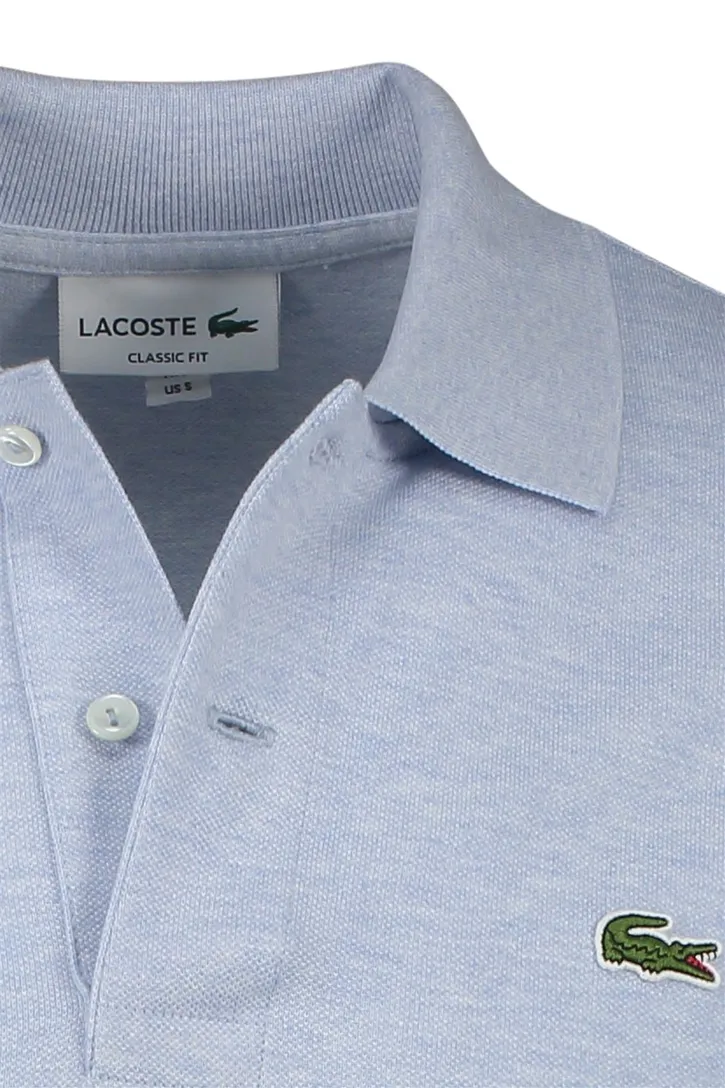 Lacoste polo gemêleerd lichtblauw