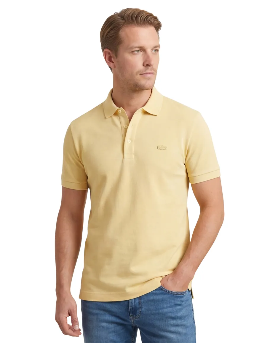 Lacoste polo camel regular fit
