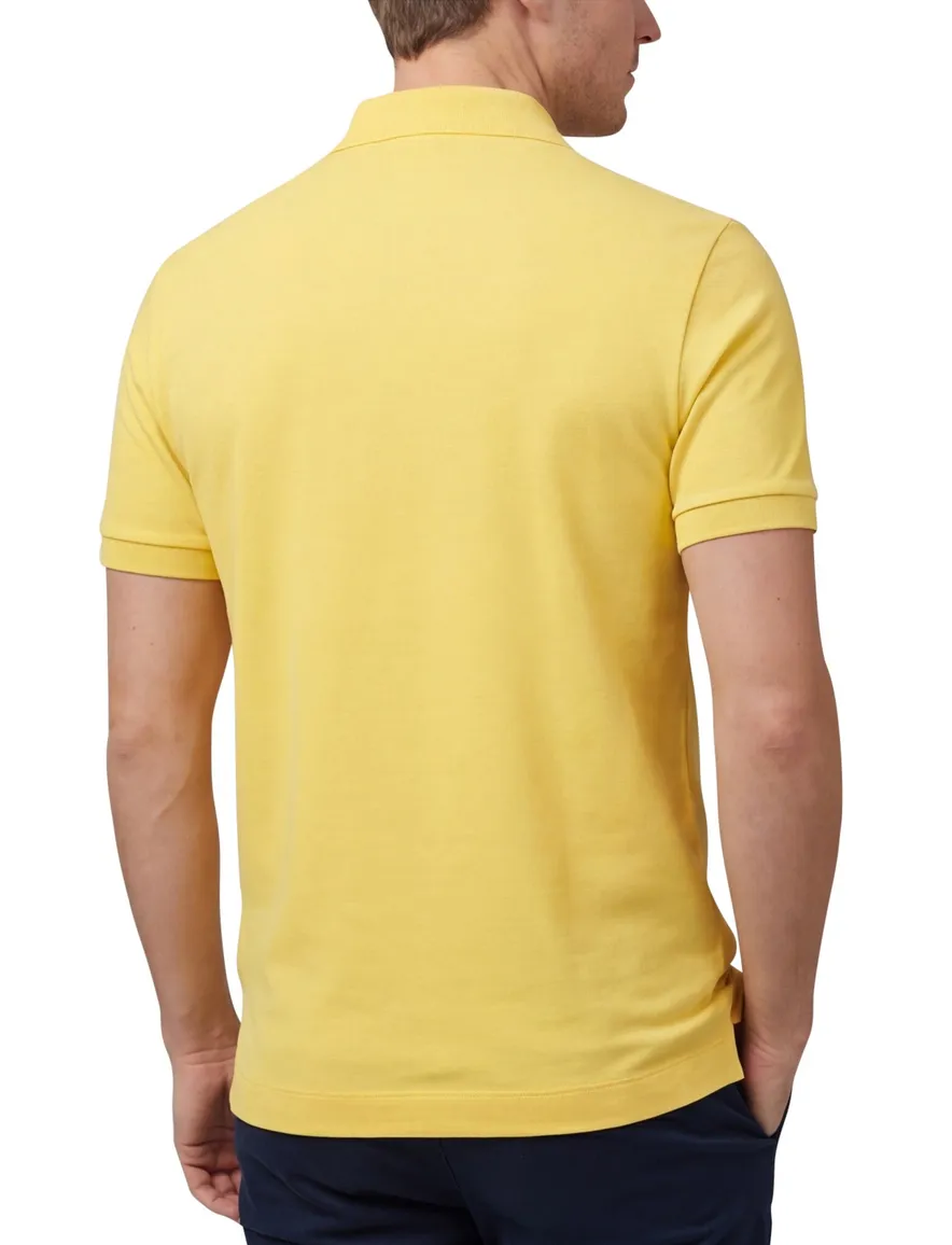 Lacoste polo geel regular fit