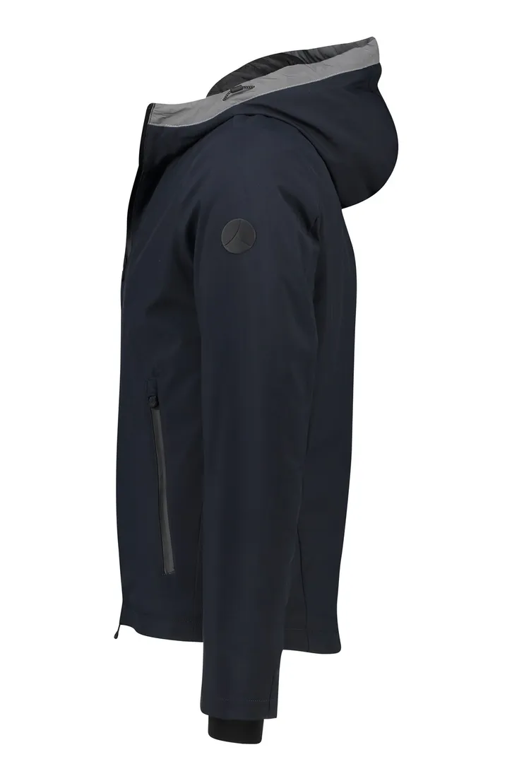 People of Shibuya tussenjas donkerblauw normale fit