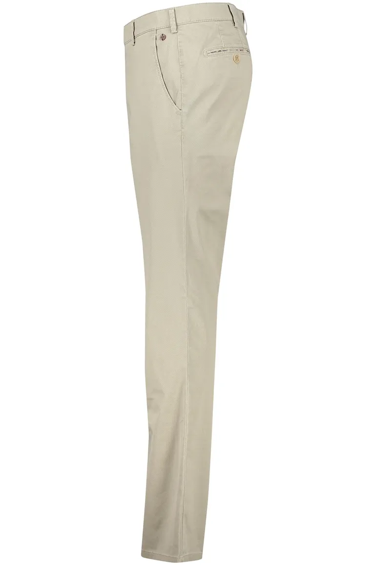 Meyer pantalon beige katoen