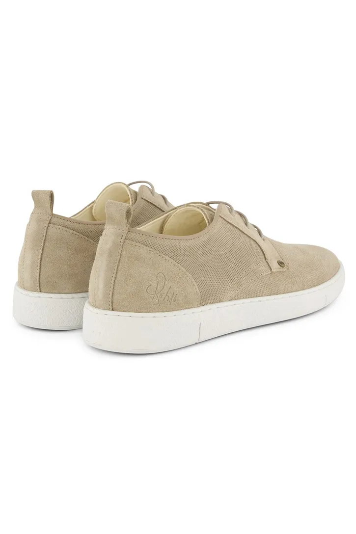Rehab sneakers beige leer
