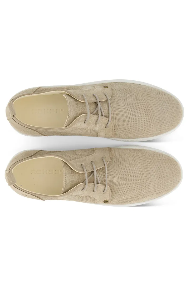 Rehab sneakers beige leer