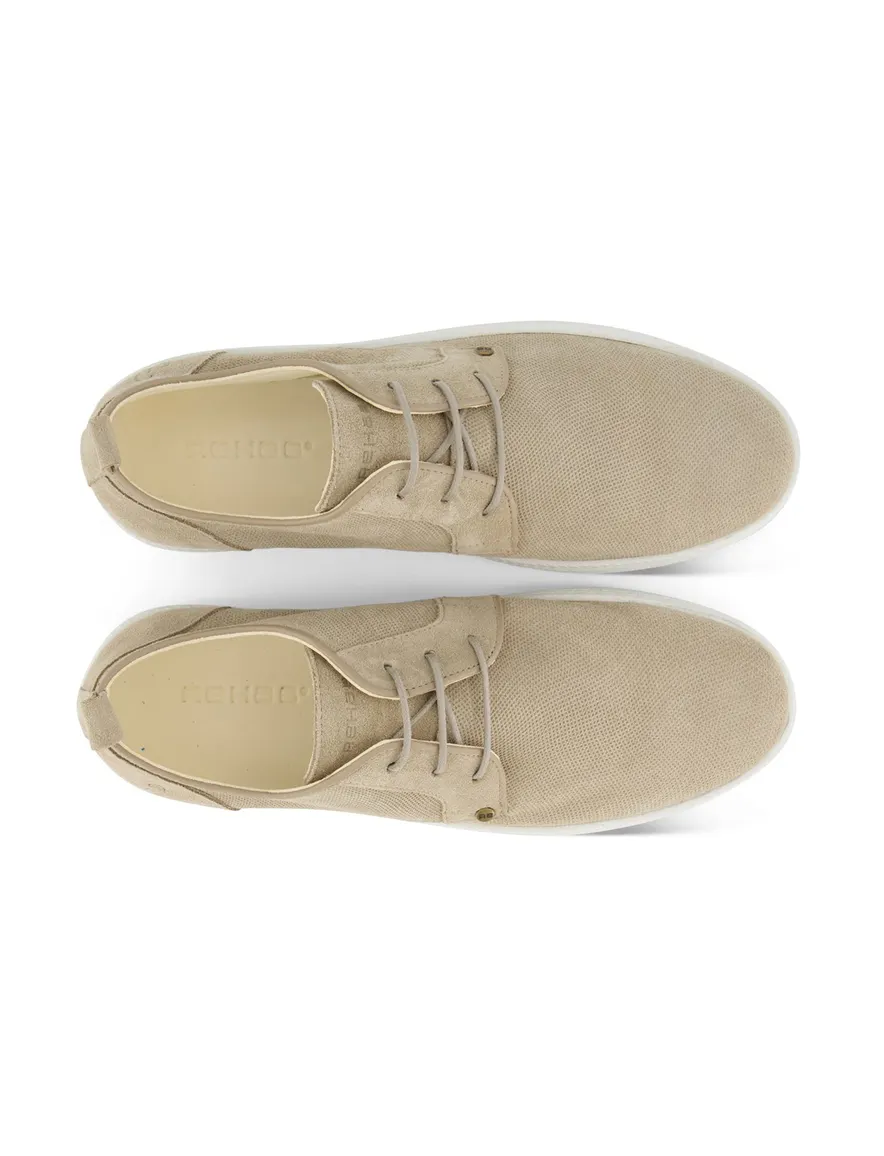 Rehab sneakers beige uni leer
