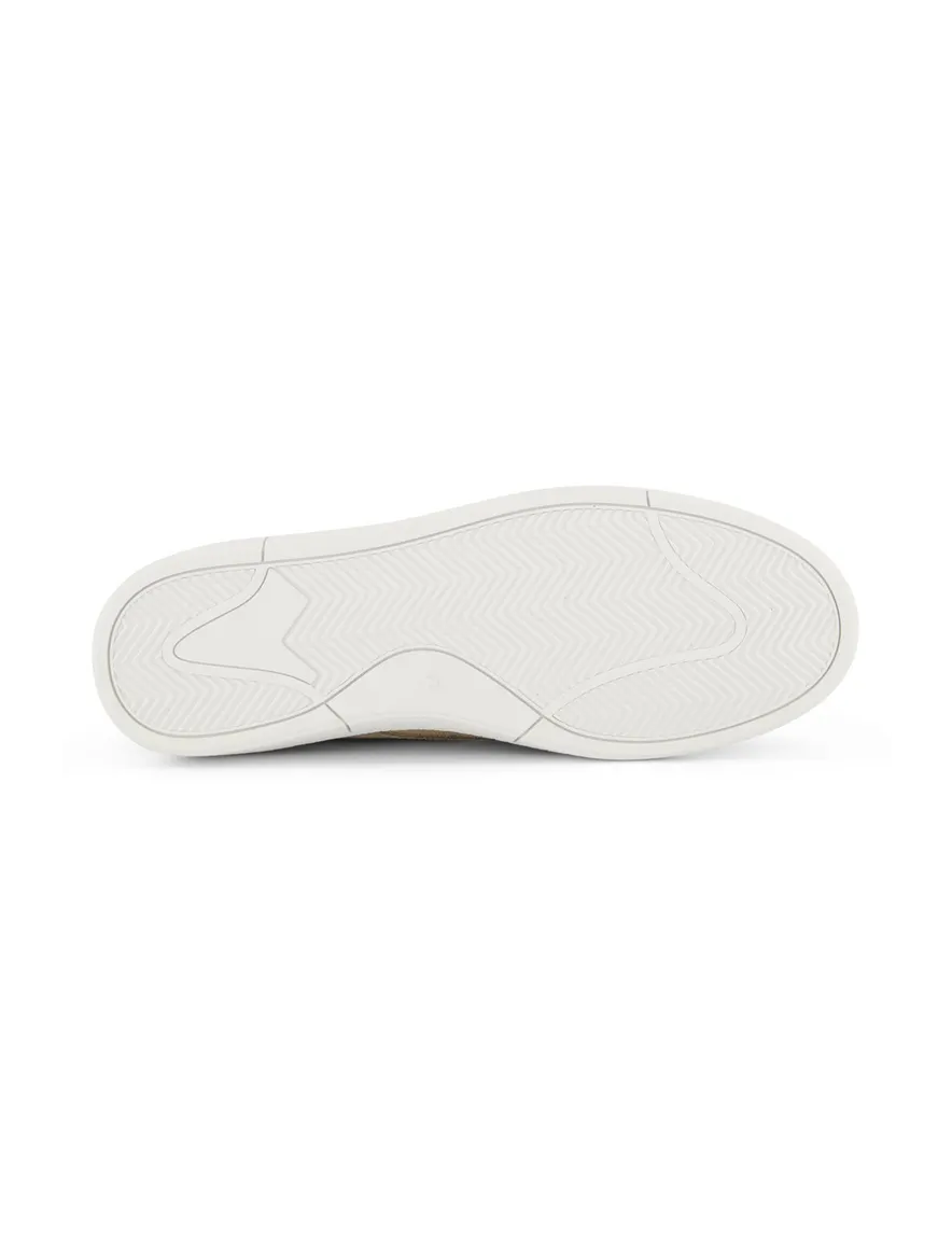 Rehab sneakers beige uni leer