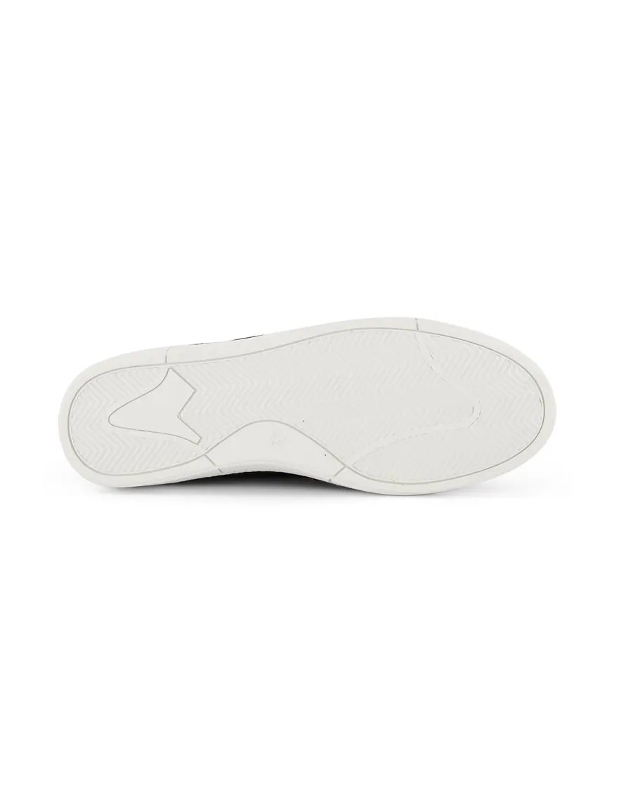 Rehab sneaker navy leer veters