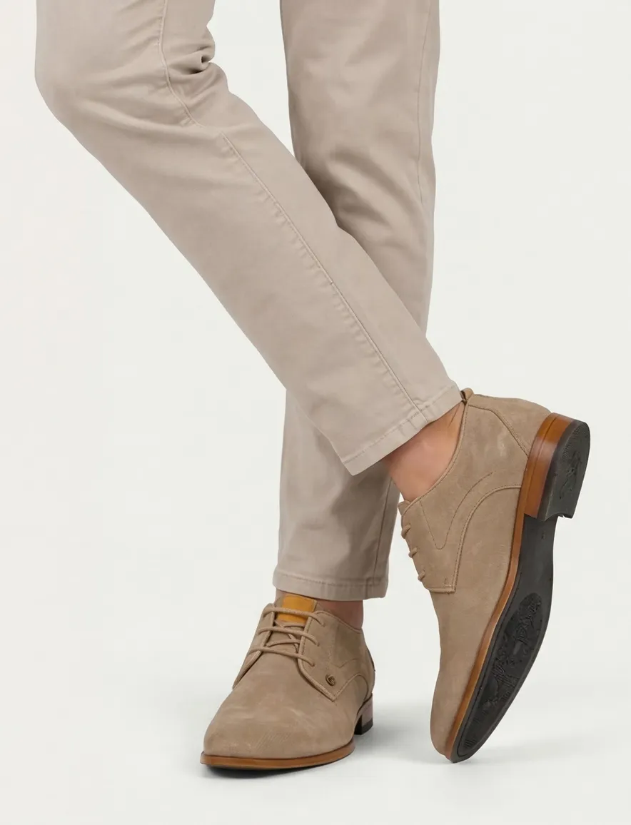 Rehab schoenen beige leer