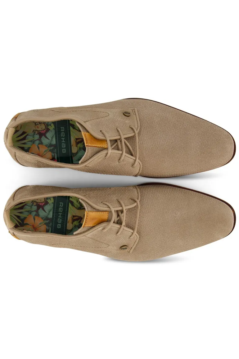 Rehab schoenen beige leer