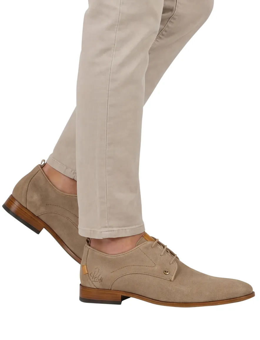 Rehab schoenen beige leer