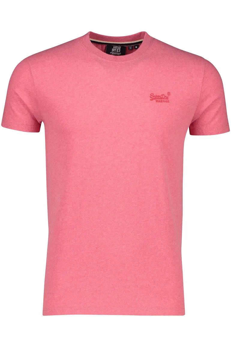 Superdry t-shirt gemeleerd roze