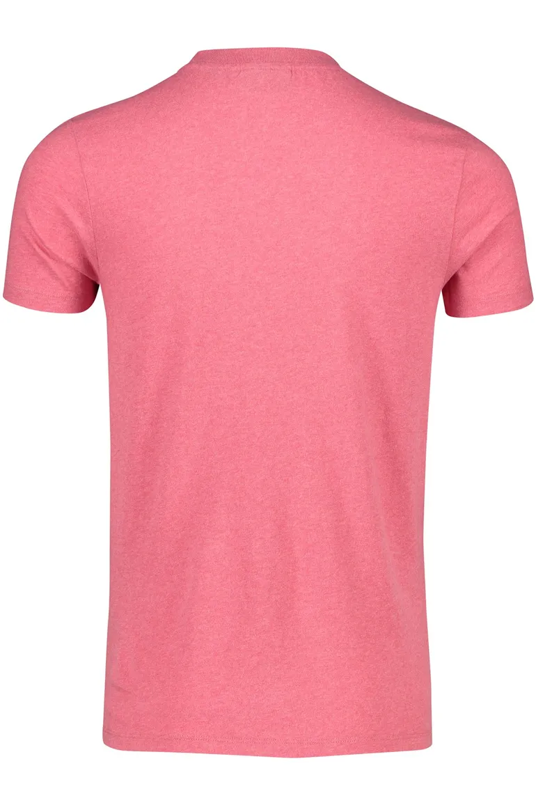 Superdry t-shirt roze gemeleerd