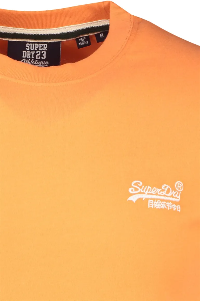 Superdry t-shirt oranje ronde hals