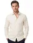 Effen ecru Olymp modern fit overhemd