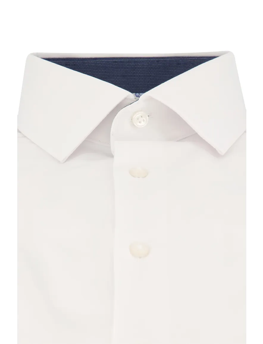 Olymp Luxor overhemd Modern Fit wit katoen 24 seven