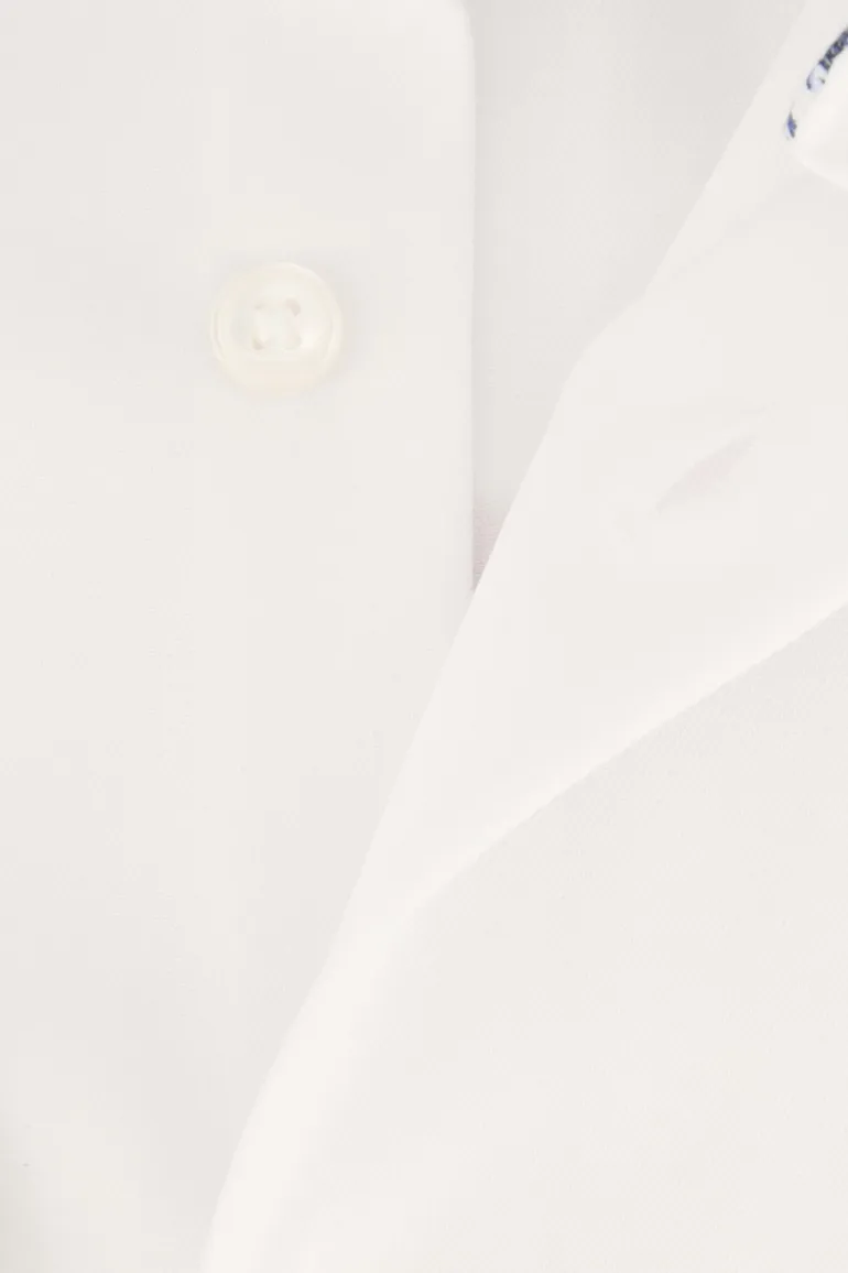 Olymp Luxor overhemd Modern Fit wit katoen 24 seven
