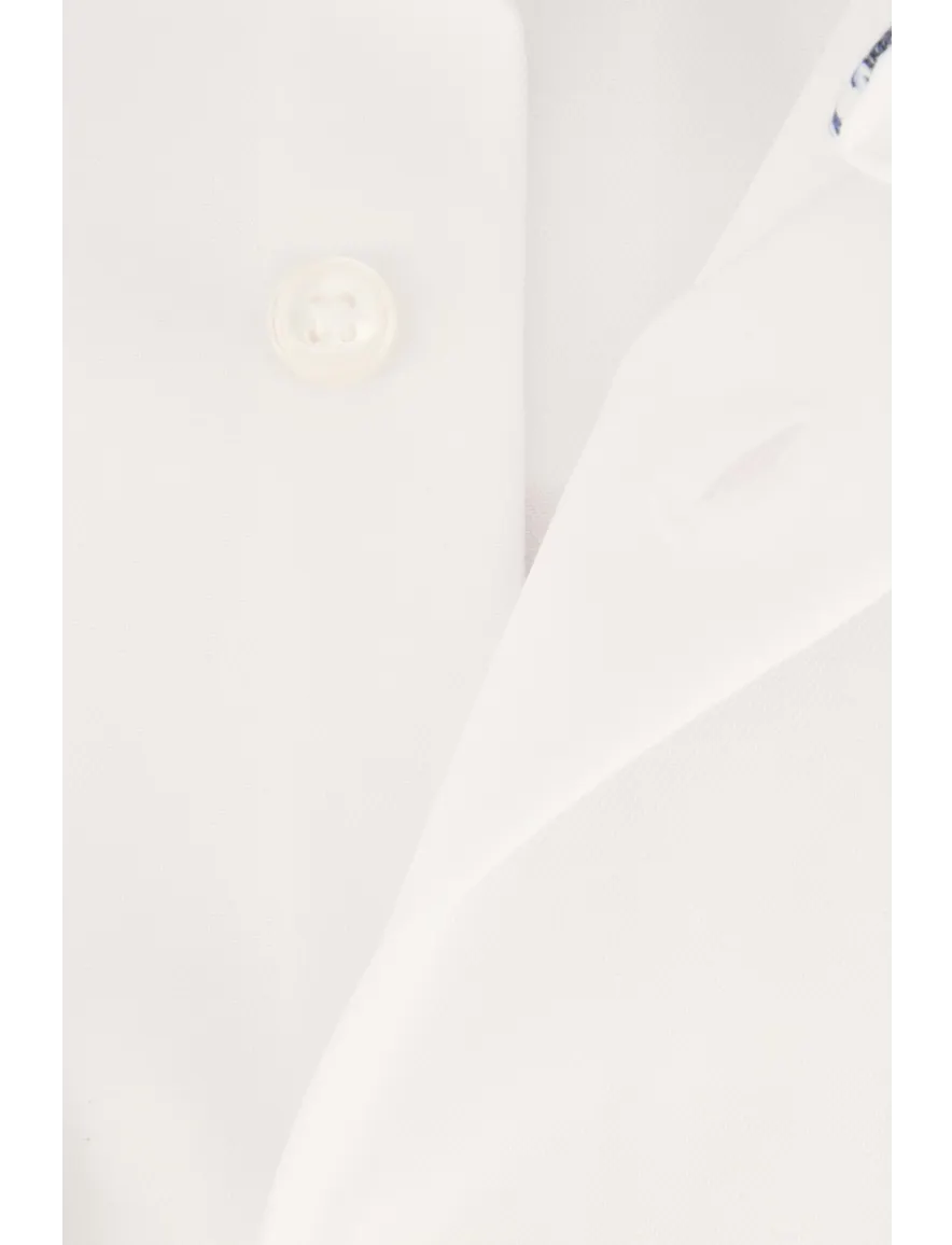 Olymp Luxor overhemd Modern Fit wit katoen 24 seven