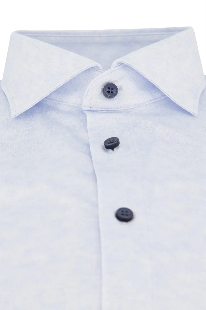 Olymp overhemd extra slim fit lichtblauw effen katoen