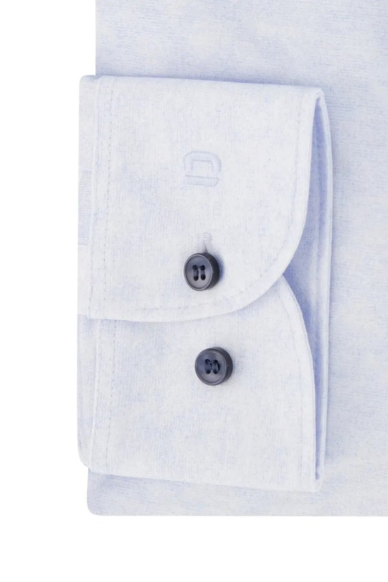 Olymp business overhemd extra slim fit lichtblauw katoen