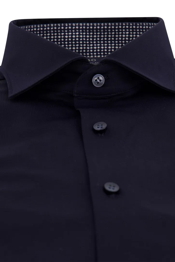 Zakelijk Olymp overhemd Level Five donkerblauw