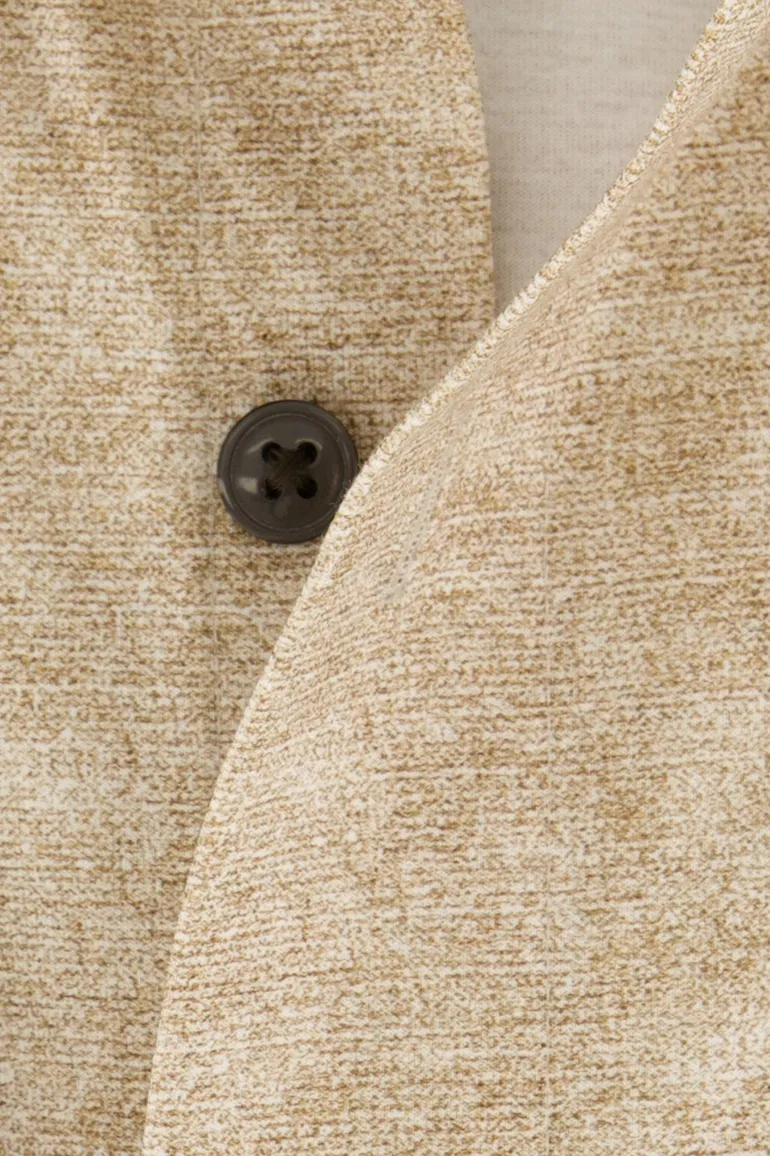 Olymp overhemd beige modern fit