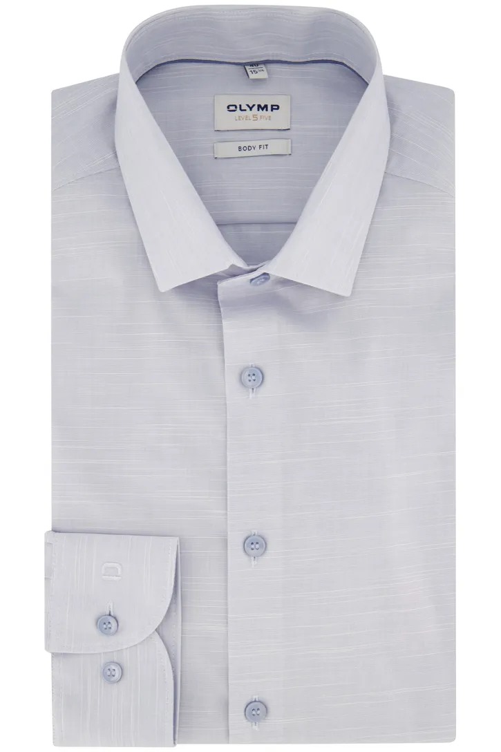 Olymp overhemd extra slim fit effen lichtblauw