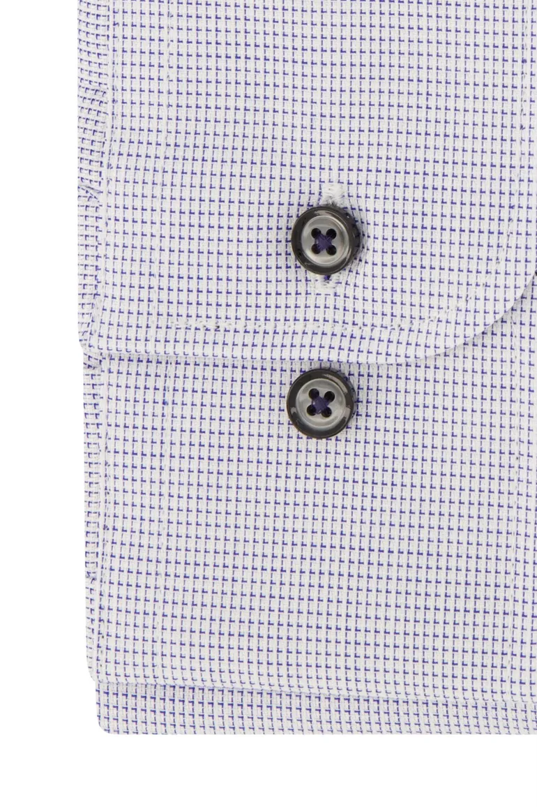 Comfort Fit Casa Moda overhemd blauw geprint