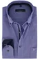 Overhemd Casa Moda blauw Comfort Fit geruit met borstzak