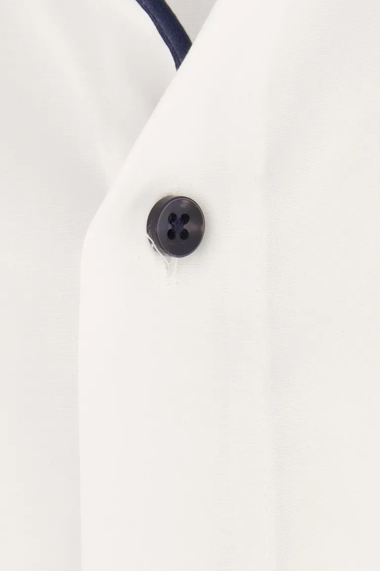 Overhemd Casa Moda Comfort Fit wit effen