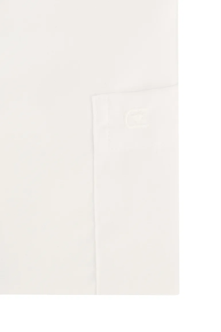 Overhemd Casa Moda Comfort Fit wit effen