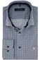 Casa Moda overhemd blauw geprint Comfort Fit