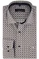 Overhemd Casa Moda Comfort Fit bruin geprint