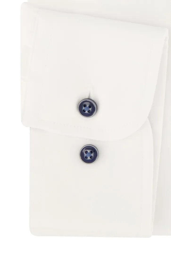 Casa Moda business overhemd Comfort Fit wit effen
