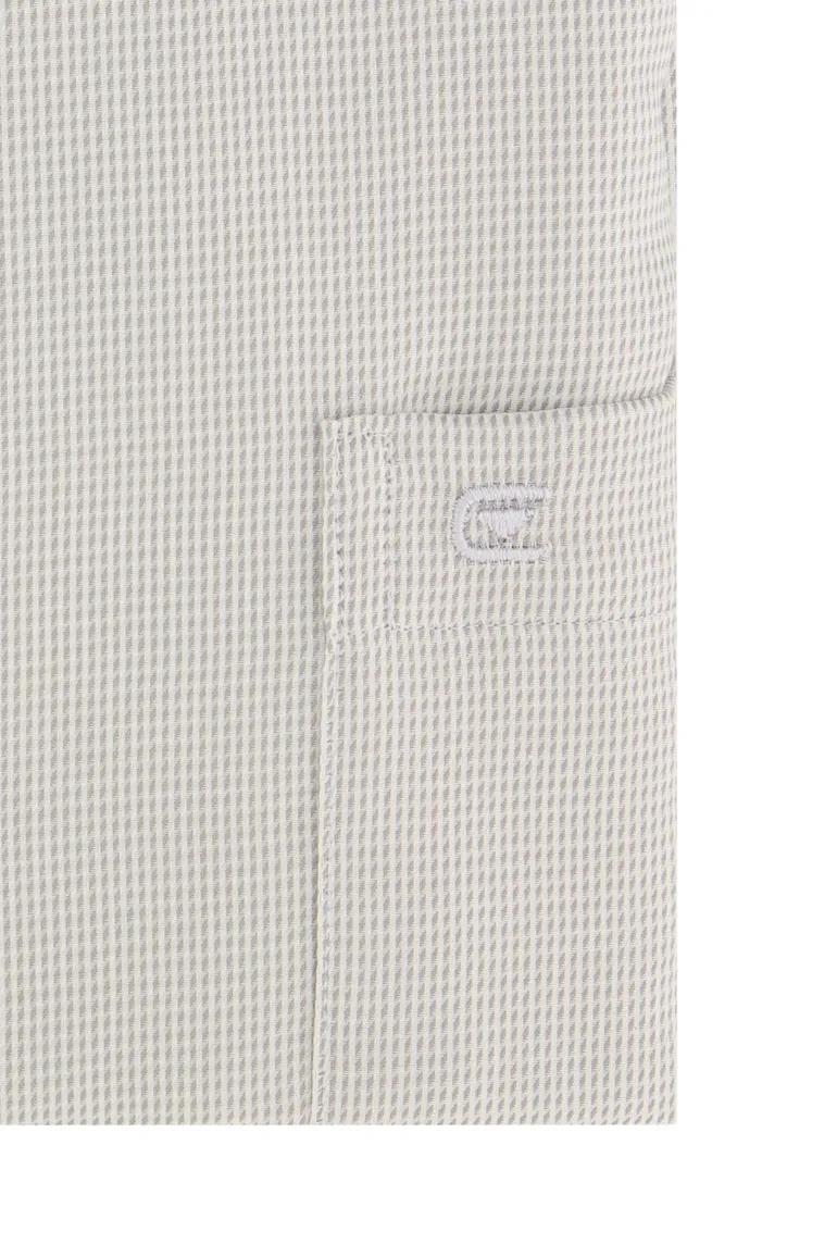 Casa Moda business overhemd Comfort Fit grijs structuur